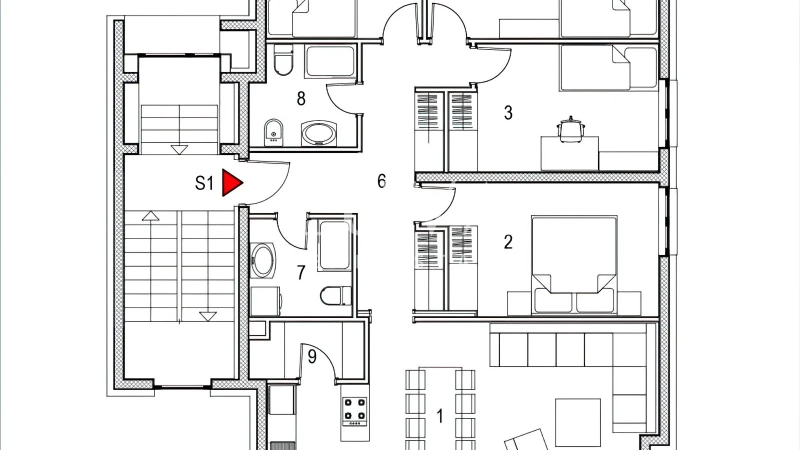 zagreb, dobri dol, luksuzna novogradnja 5s stan 121,93 m2 nkp - slika 7
