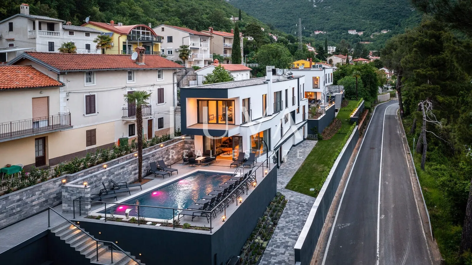 mošćenička draga, luksuzna vila s bazenom na prodaju - slika 29