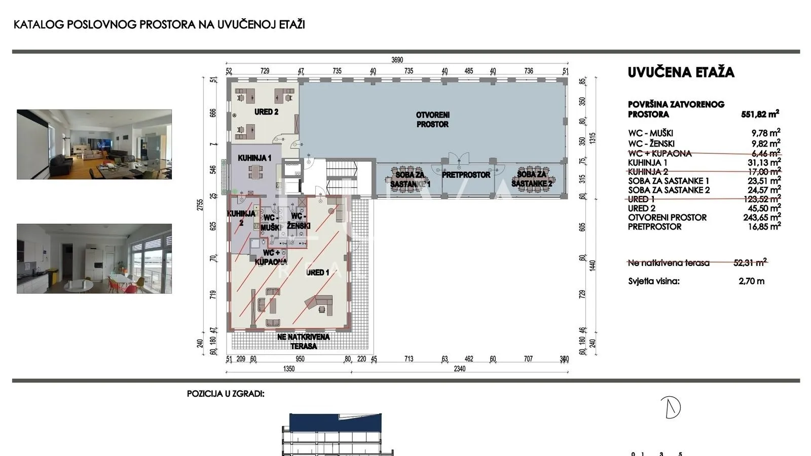 zagreb, kamenarka, poslovni prostor 404,81m2 za najam - slika 16