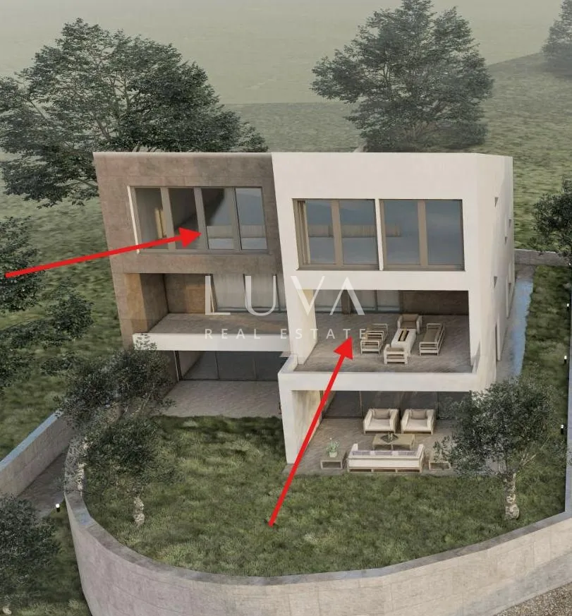 Opatija, Matulji, stan 189 m2 s pogledom na more, prodaja