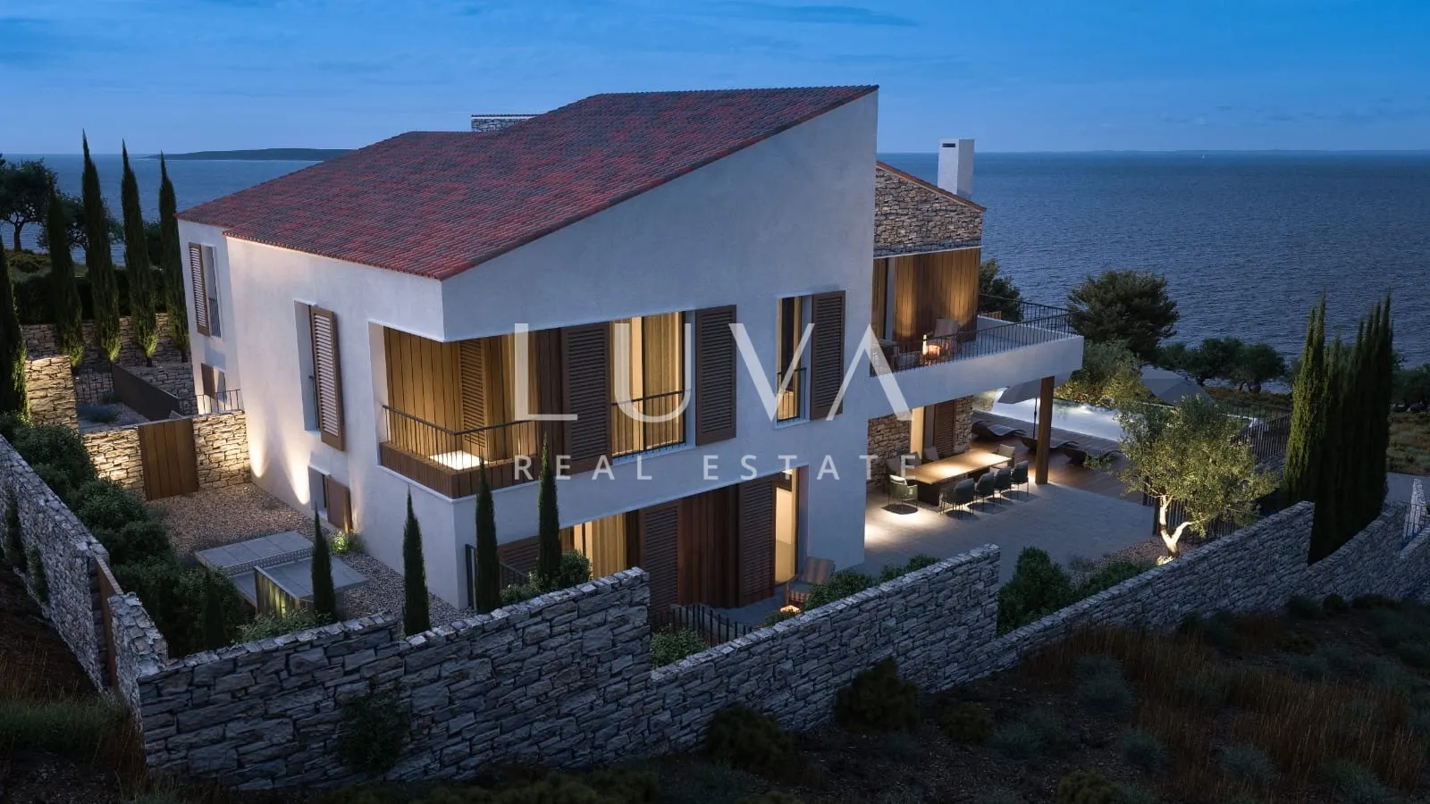 otok cres, martinšćica, luksuzna kuća s bazenom i predivnim pogledom na more, 267,48 m2 - slika 2