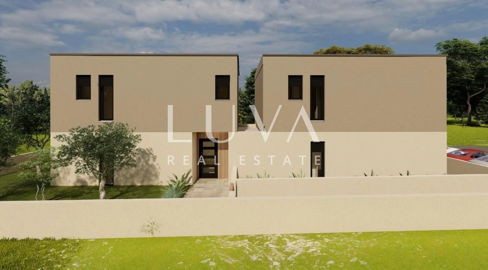 istra, poreč, moderna kuća u izgradnji s pogledom na more , 100 m2 - slika 5