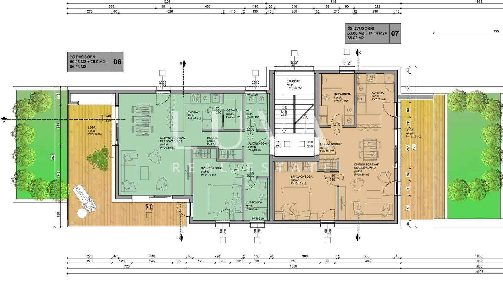 karlovačka, duga resa, dvosoban stan u modernoj novogradnji s terasom, 68 m² - slika 8
