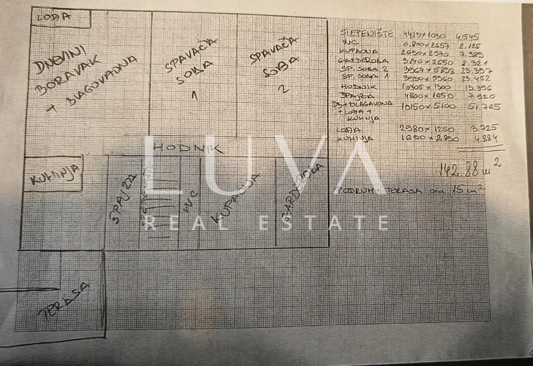 zagreb, britanski trg, 4s stan za renovaciju, 142 m² - slika 11