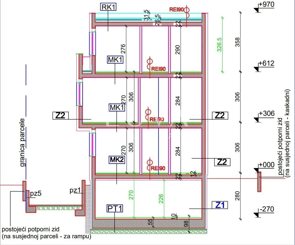 zagreb, fraterščica, novogradnja 4-sobni stan +2 vp+1 gpm, 124 m2 nkp - slika 18