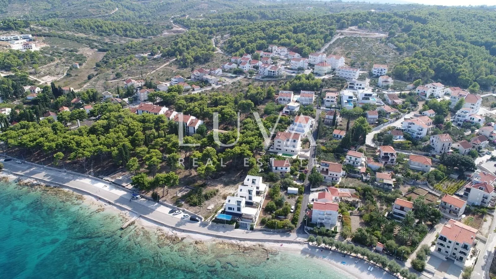 sutivan, otok brač, luksuzna kuća blizu mora u izgradnji na prodaju - slika 3