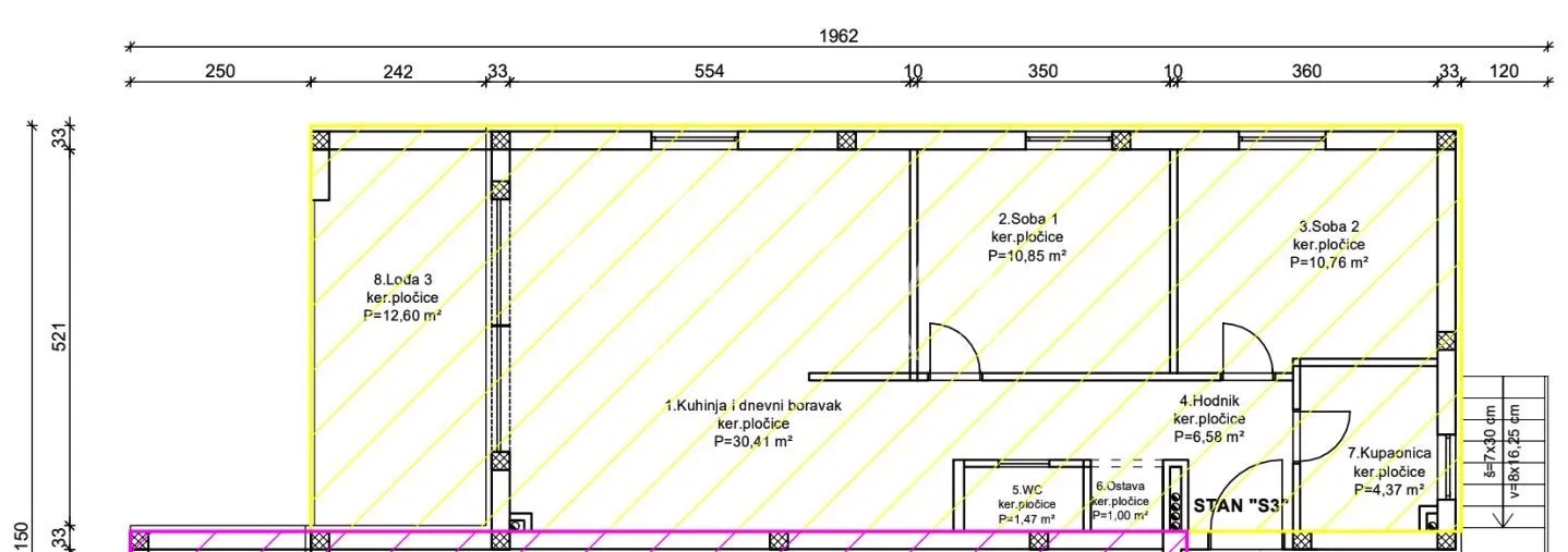 krk, omišalj, luksuzni apartman s krovnom terasom uz more, na prodaju - slika 24
