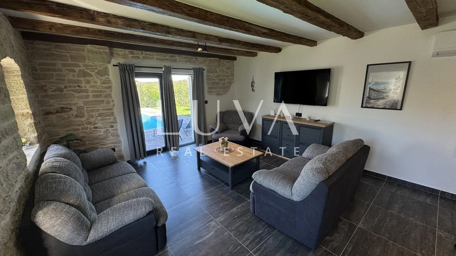 istra, poreč, moderna kamena kuća s bazenom, 133 m2 - slika 3