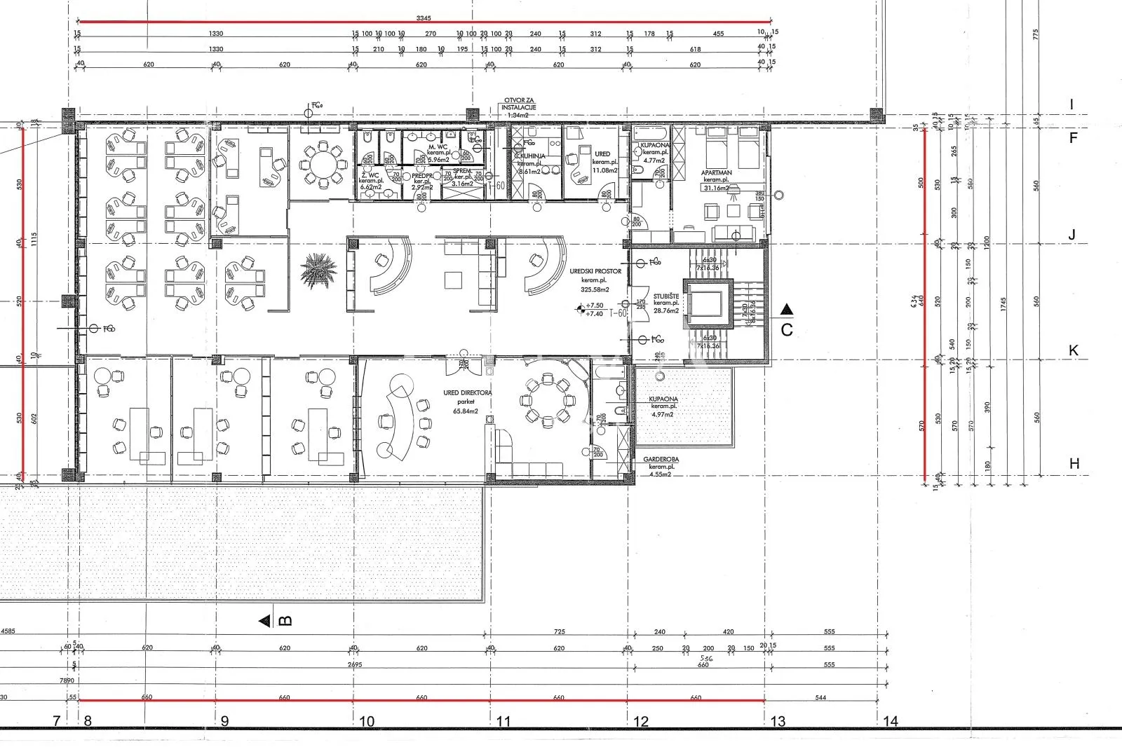 zagreb, slavonska avenija, uredski prostor 530m2, najam - slika 11