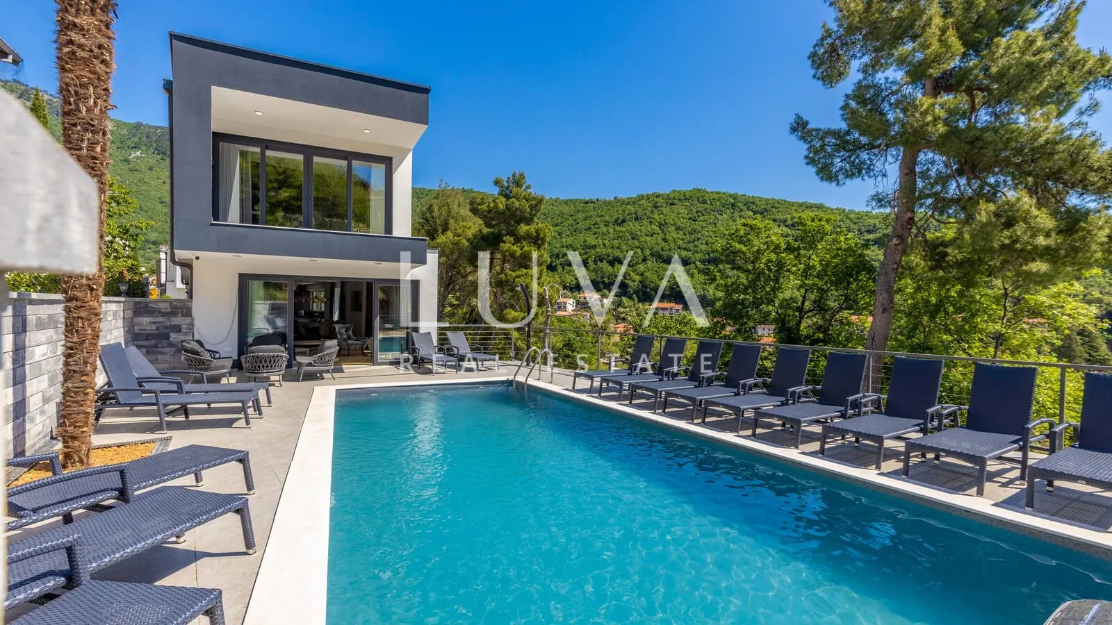 mošćenička draga, luksuzna vila s bazenom na prodaju - slika 2