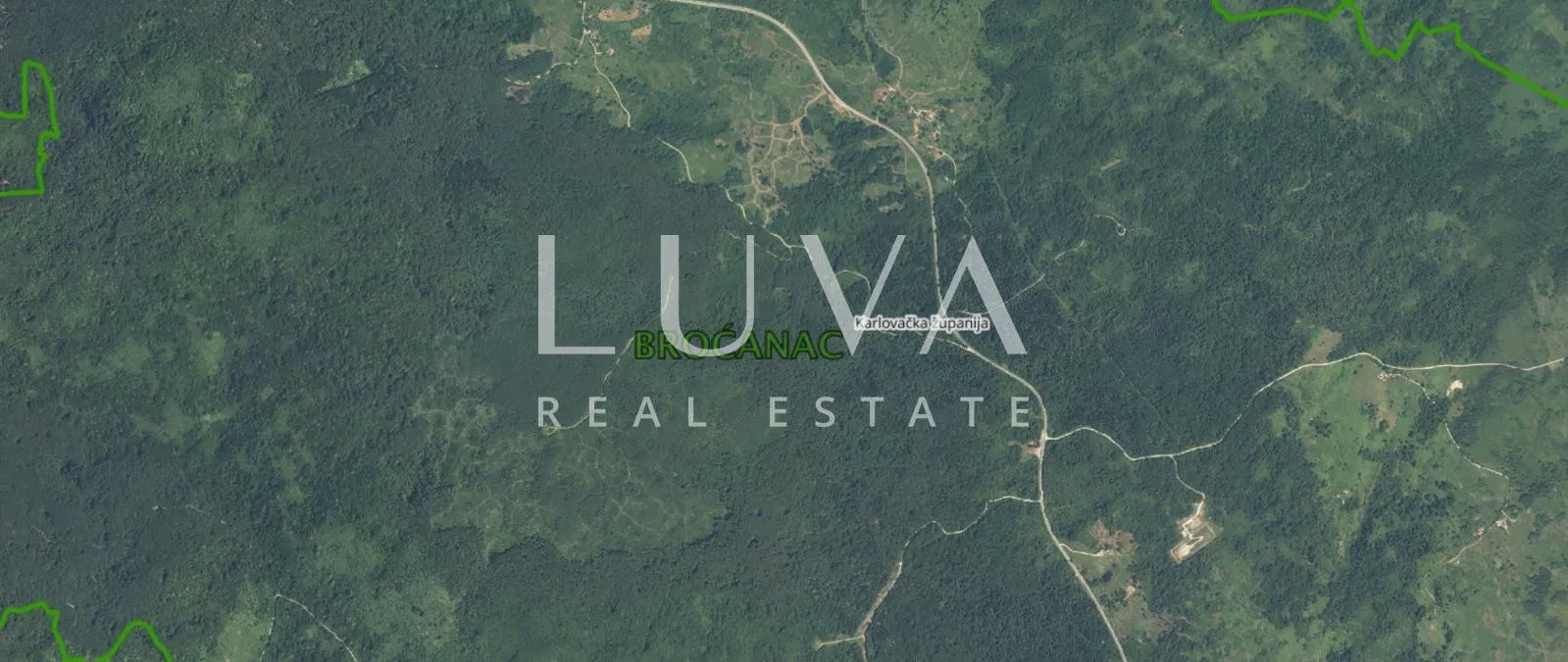 Slunj, Broćanac, zemljište 204.119m2 na prodaju - Broćanac, Rakovica
