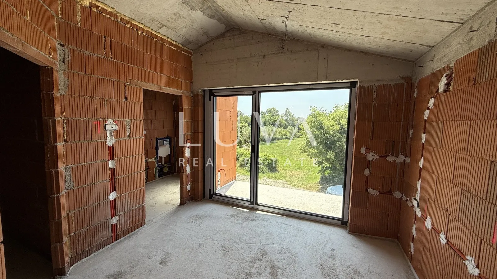 istra, sveti lovreč, moderna kuća sa saunom i pogledom na more, 118 m² - slika 13