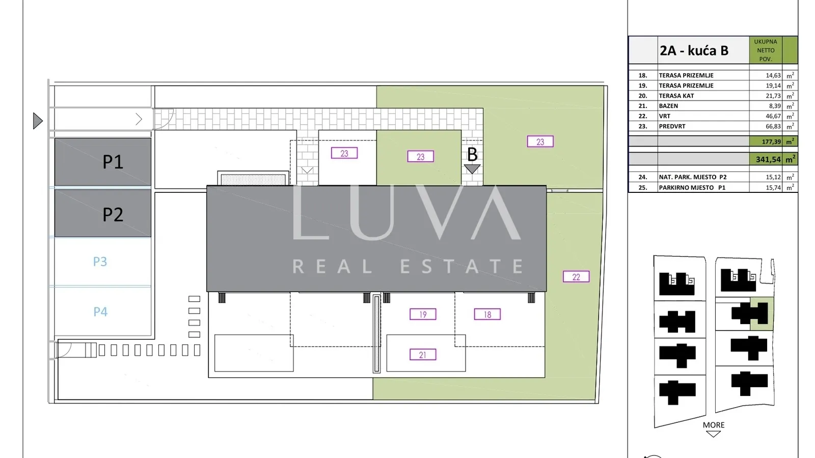sveti filip i jakov-turanj, urbana vila s bazenom na prodaju - slika 12