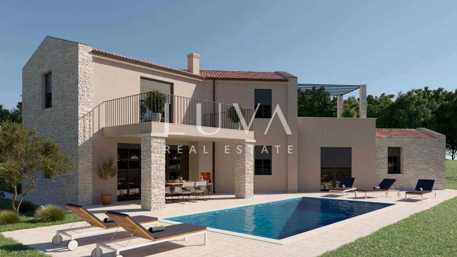 istra, novogradnja, luksuzna kuća s bazenom blizu poreča, 160 m2 za prodaju - slika 2