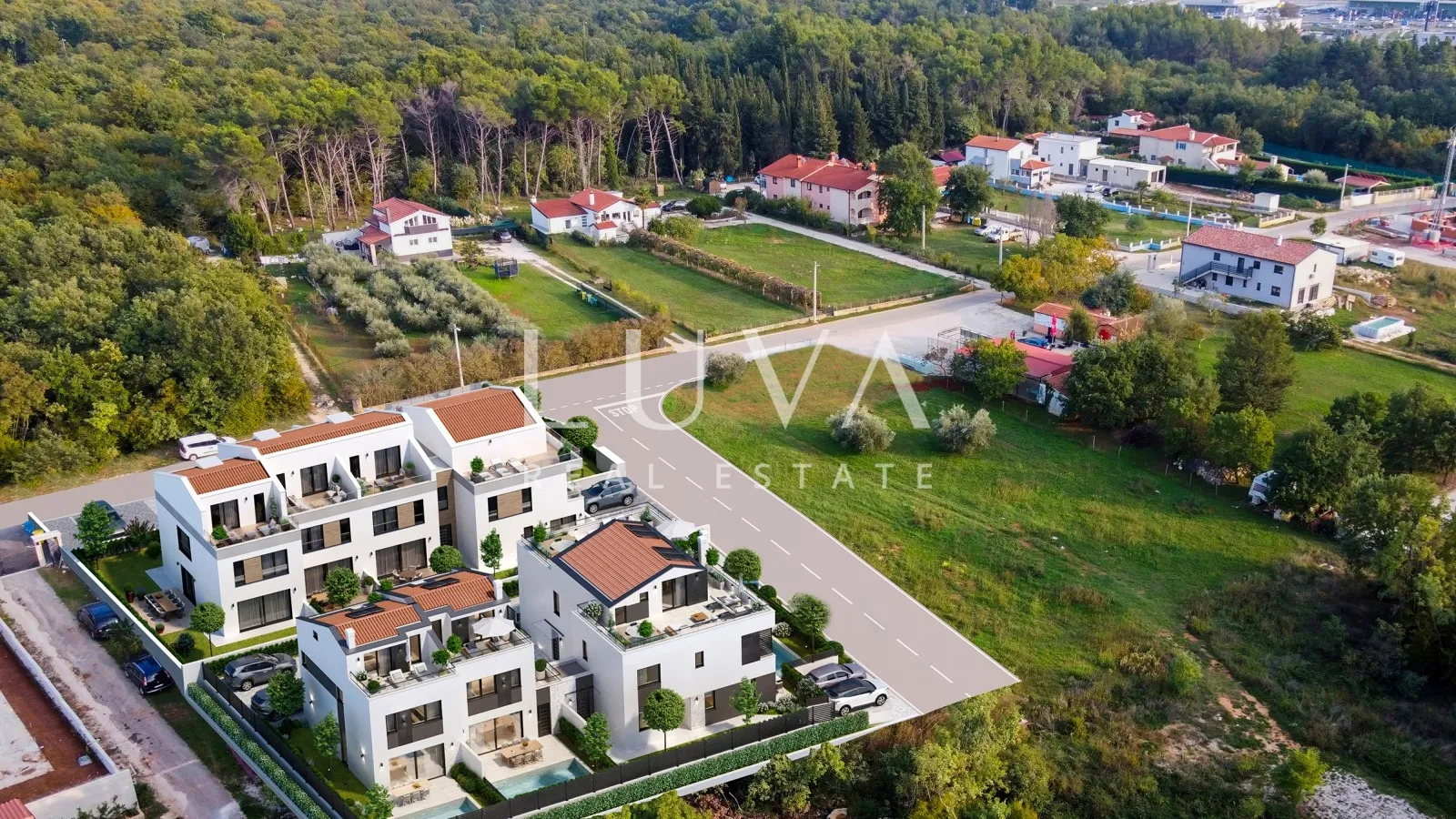 istra, poreč, moderna kuća u nizu s bazenom, 168,18 m2 - slika 11