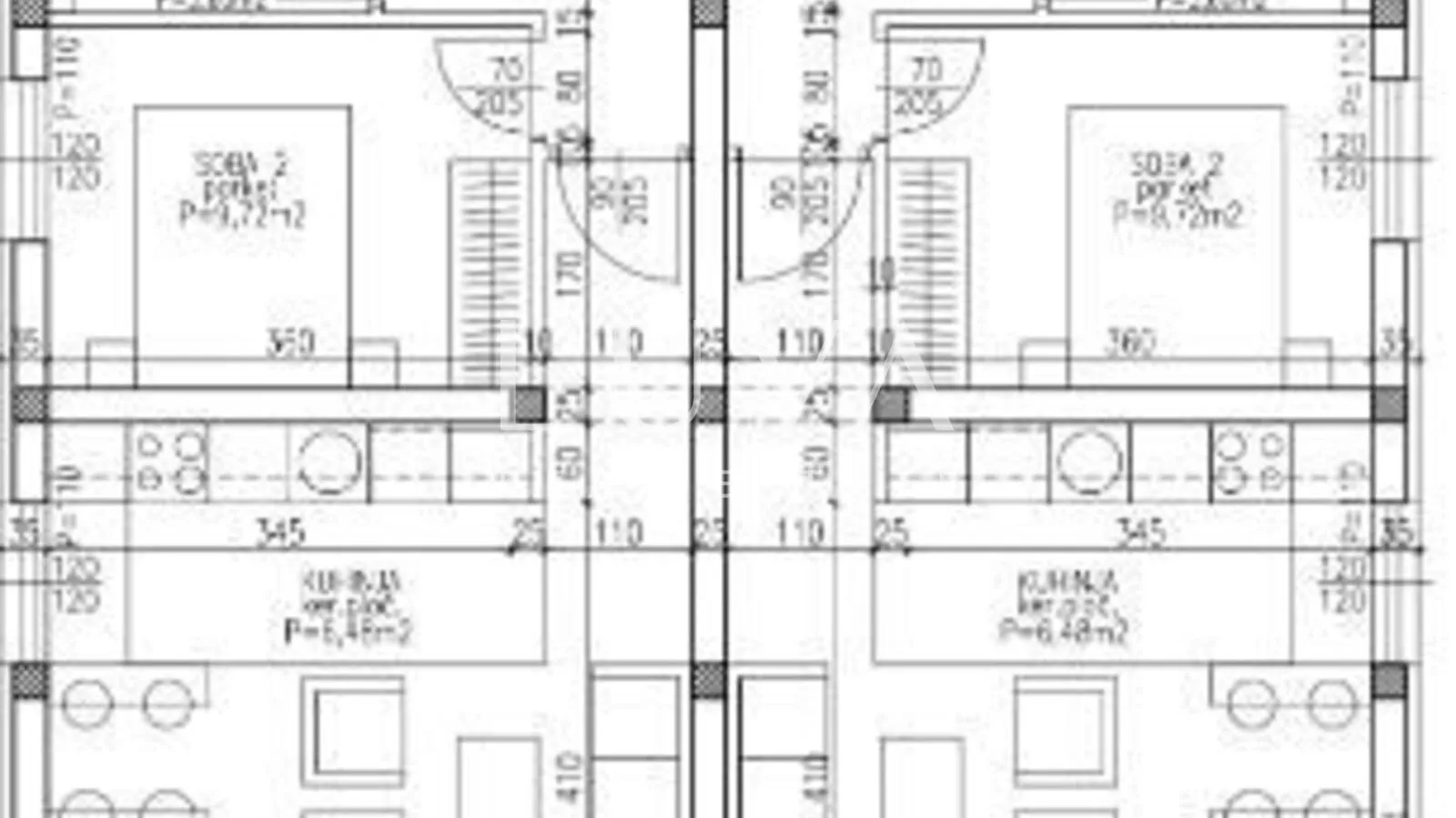 kaštel stari, moderan stan u novogradnji na prodaju 55m2 - slika 4