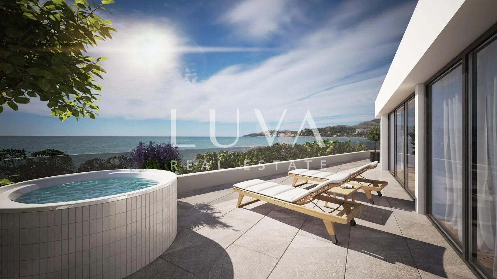 Opatija, luksuzan penthouse s pogledom, zgrada B stan S3, prodaja