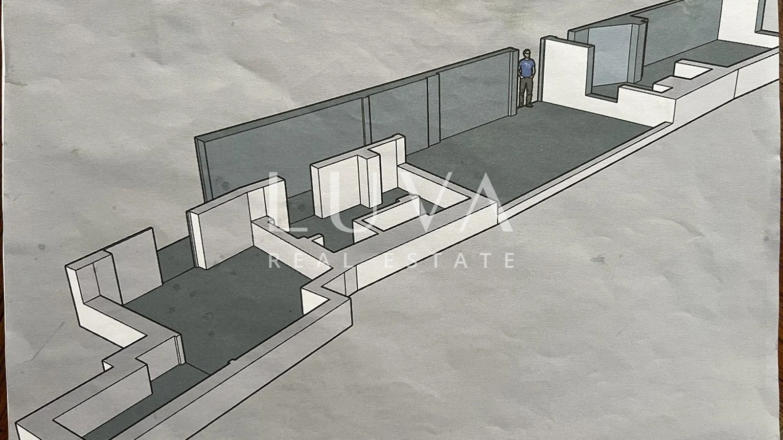 zagreb, centar, radićeva, stan 100m2 za adaptaciju - slika 5