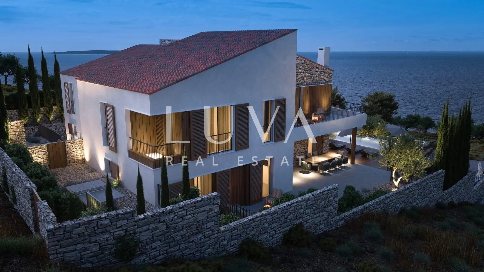 otok cres, martinšćica, luksuzna kuća s bazenom i predivnim pogledom na more, 267,48 m2 - slika 2