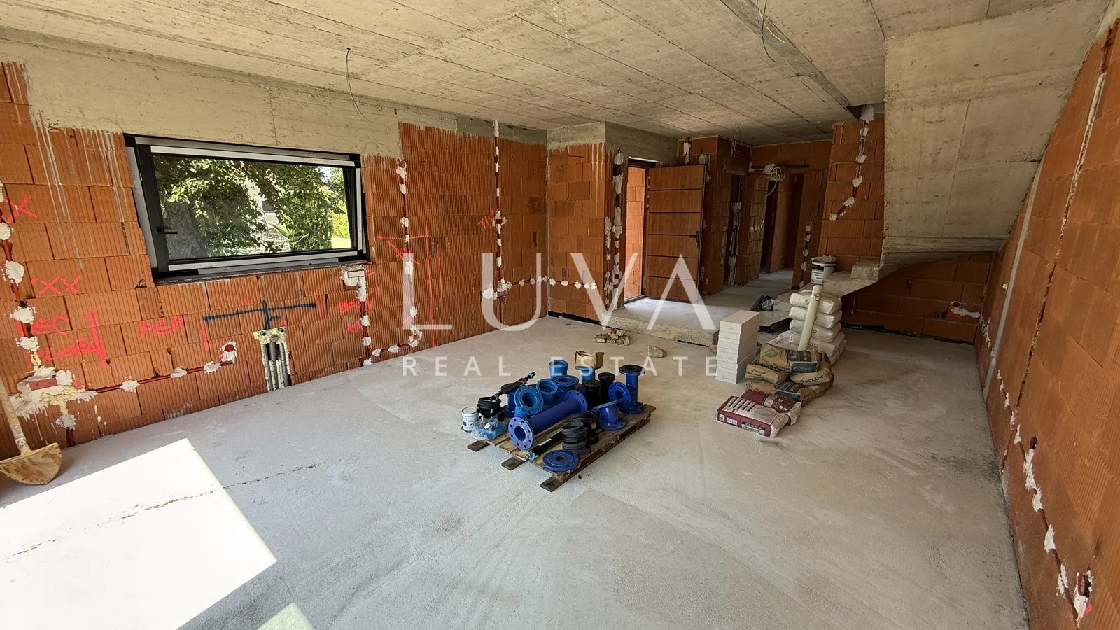 istra, sveti lovreč, moderna kuća sa saunom i pogledom na more, 118 m² - slika 18