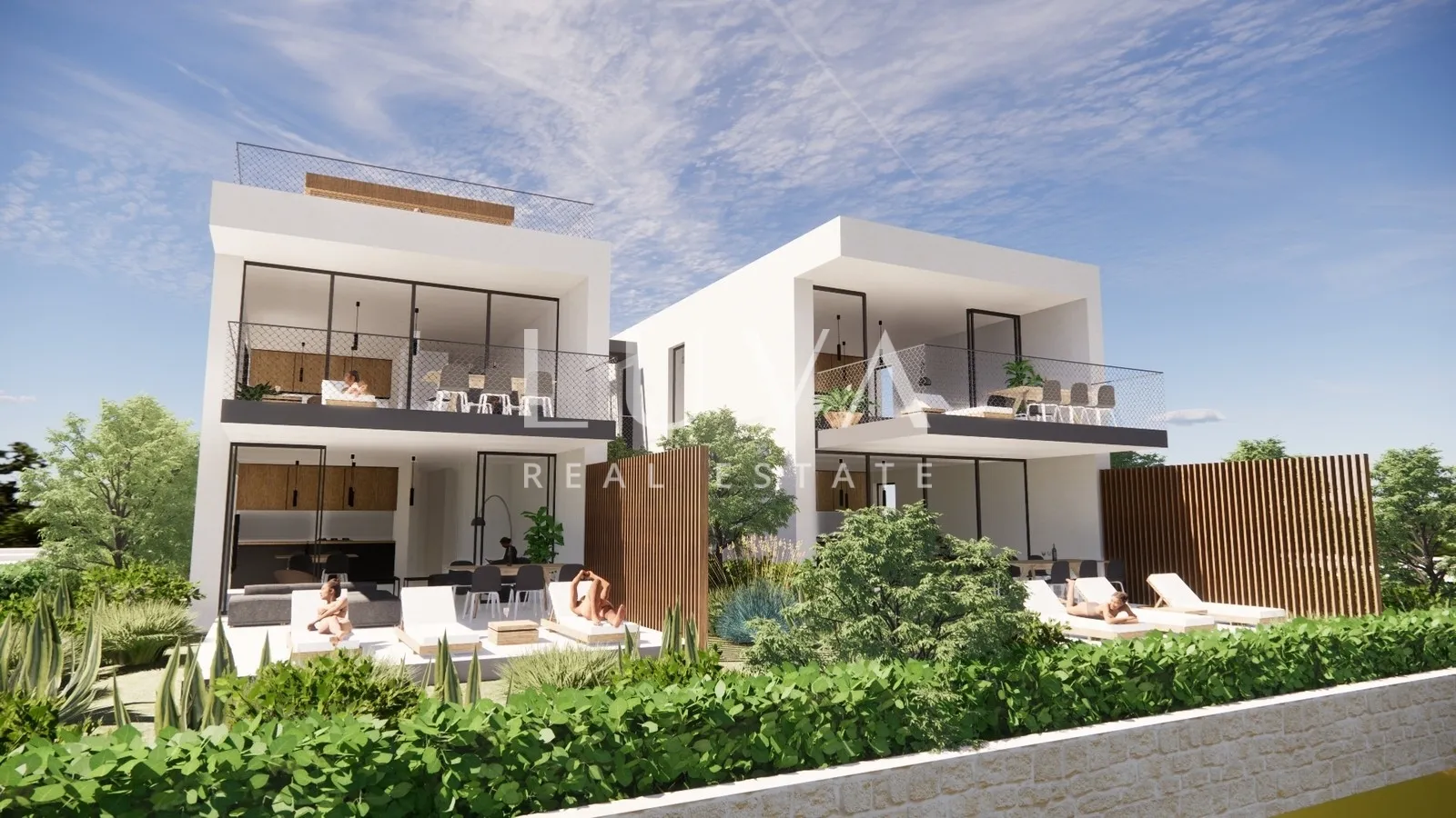 ugljan, luksuzni penthouse s jacuzijem, prvi red do mora nkp 109,49 m2 - slika 10