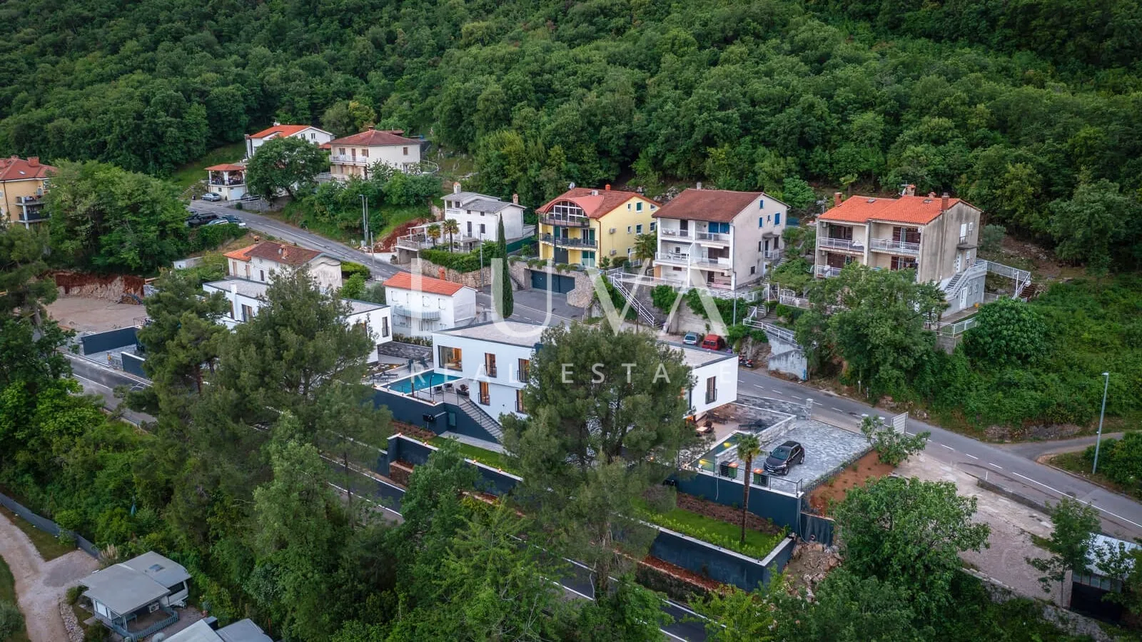 mošćenička draga, luksuzna kuća s bazenom na prodaju - slika 58