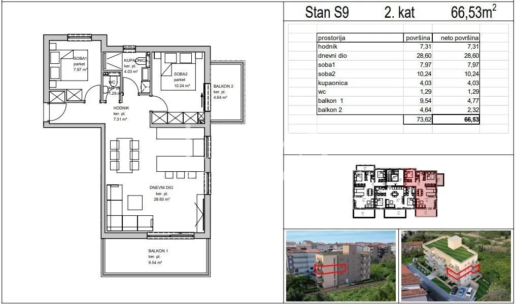 split, stobreč, građ. zemljište 1360m2 s pravomoćnom lokacijskom dozvolom na prodaju - slika 12