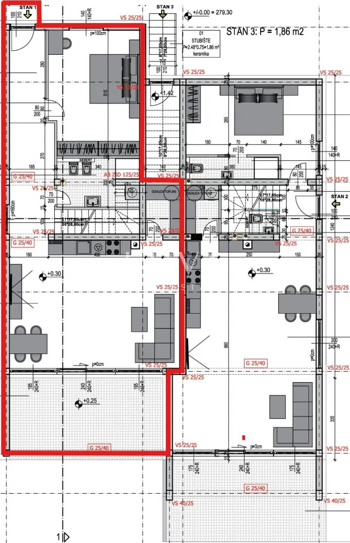 opatija, matulji, stan 138 m2 s pogledom na more, prodaja - slika 5