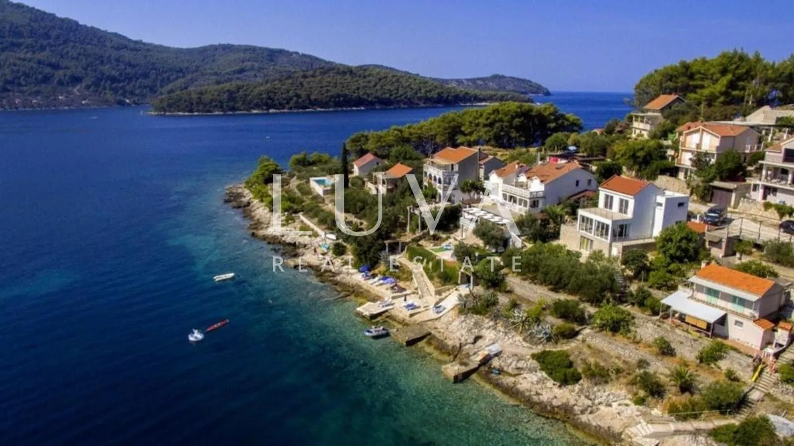korčula, vela luka, kuća s apartmanima uz more na prodaju - slika 2