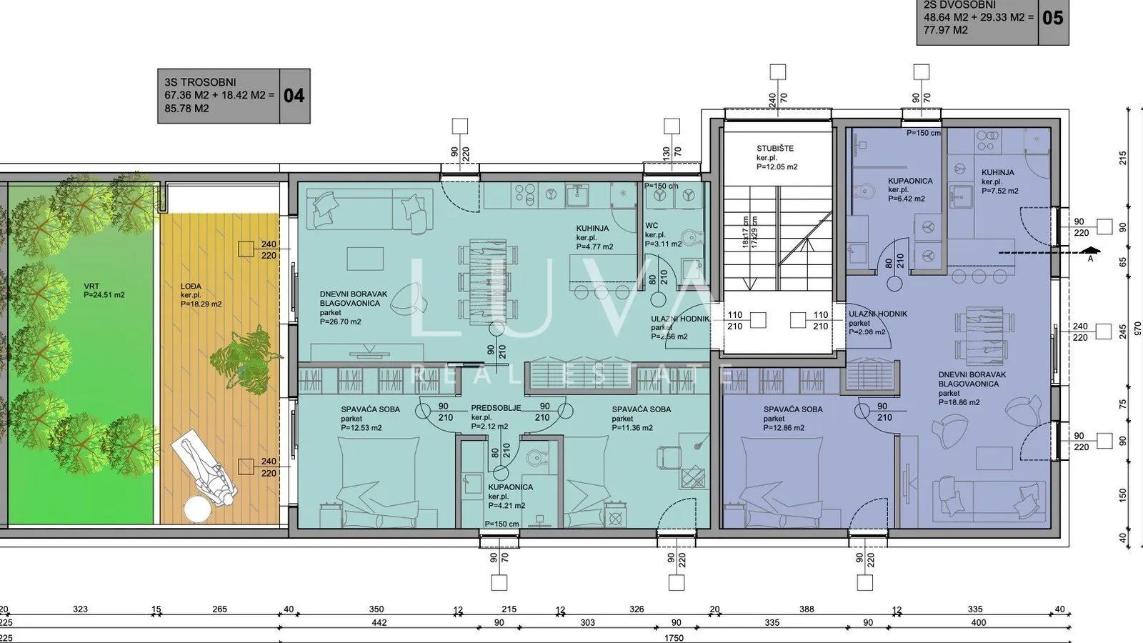 karlovačka, duga resa, trosoban stan u novogradnji s vrtom, 85.78 m² - slika 8