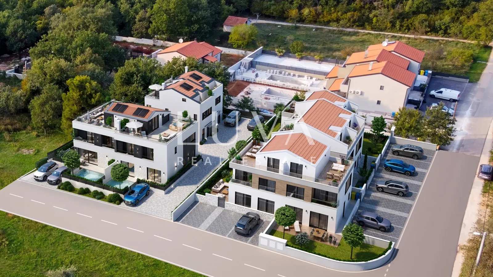 istra, poreč, moderna kuća u nizu s bazenom, 168,18 m2 - slika 9