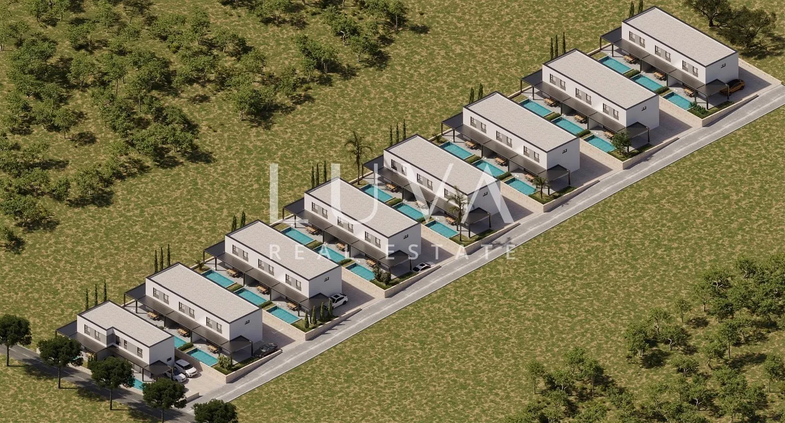 pag, mandre, luksuzna novogradnja blizu mora, stan s1, neto 87,60 m2 - slika 9