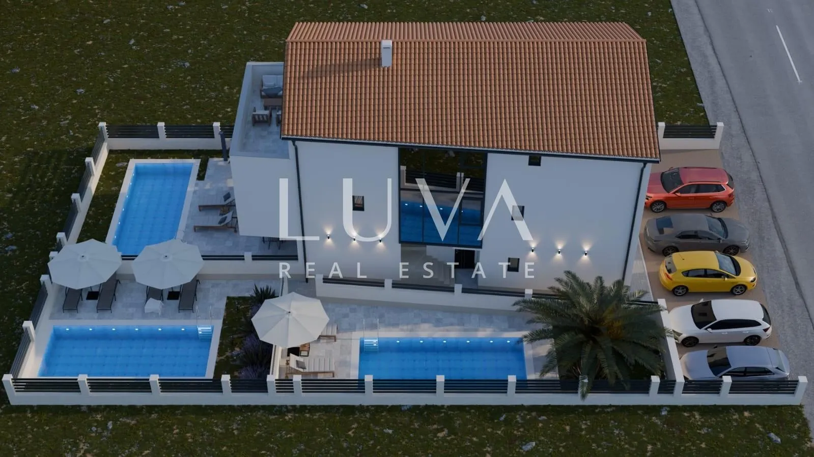 Pag, Mandre, 4s apartman 110m2 NKP na prodaju - Mandre, Kolan
