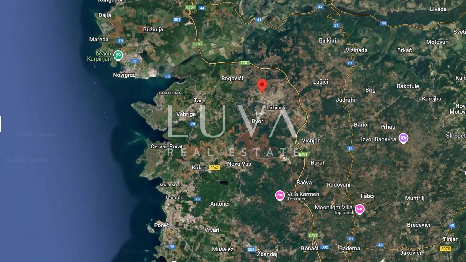 kaštelir, novigrad, građevinsko zemljište s dozvolom, 1011 m2 - slika 2