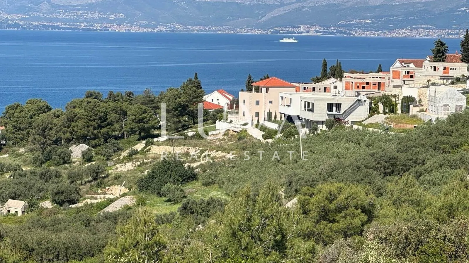 sutivan, otok brač, luksuzna kuća blizu mora u izgradnji na prodaju - slika 12