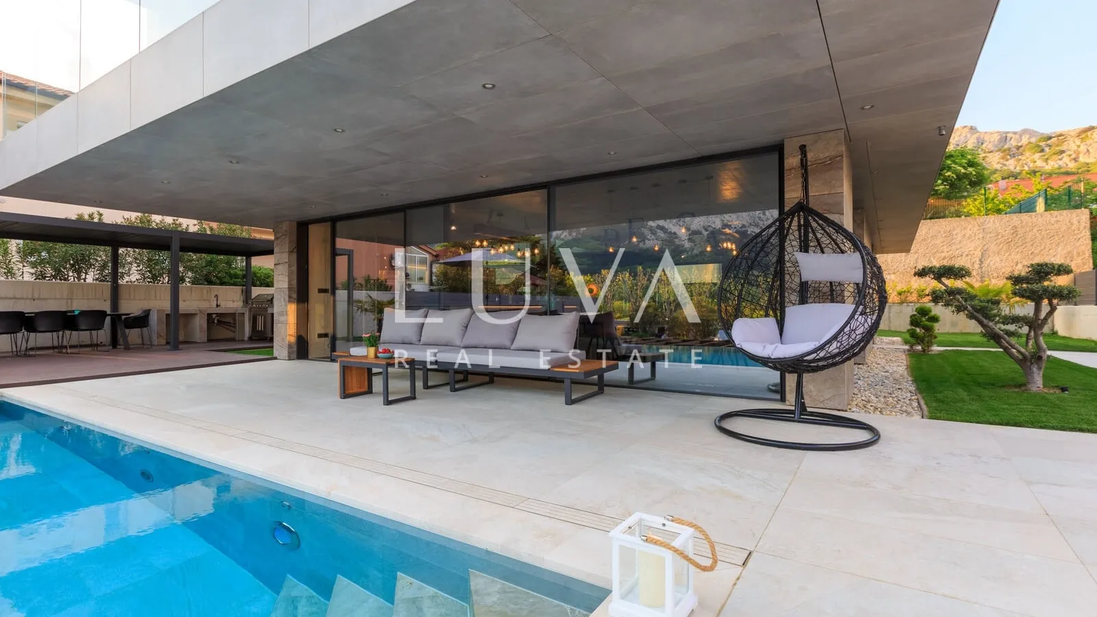 luksuzna vila s bazenom blizu mora, baška, krk - slika 2
