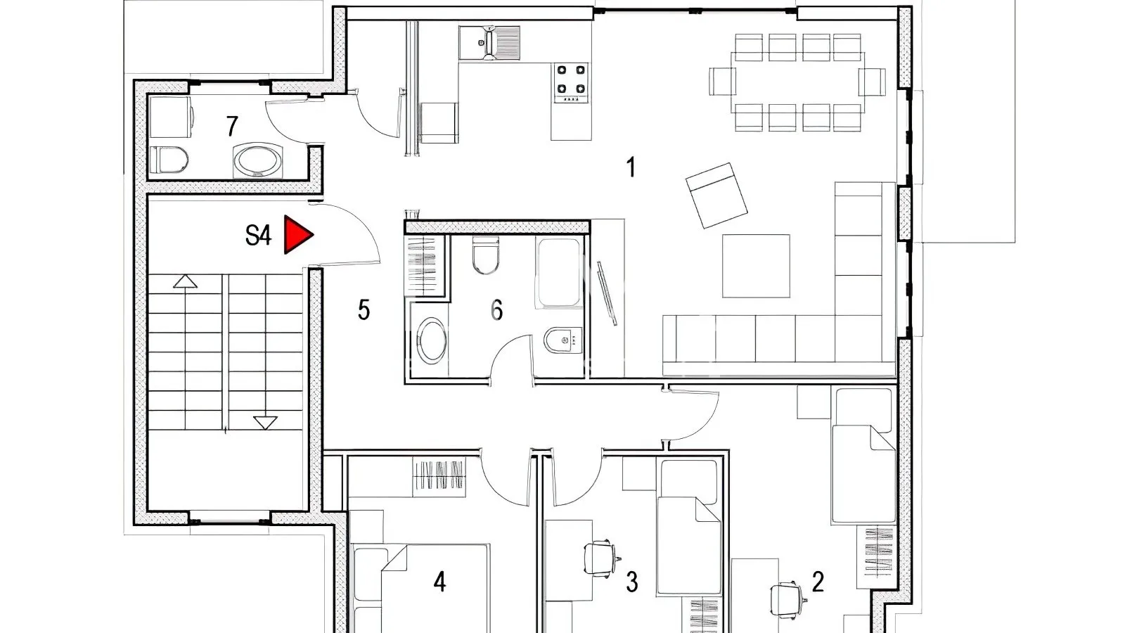 zagreb, dobri dol, luksuzna novogradnja 4s stan 108,60 m2 nkp - slika 7