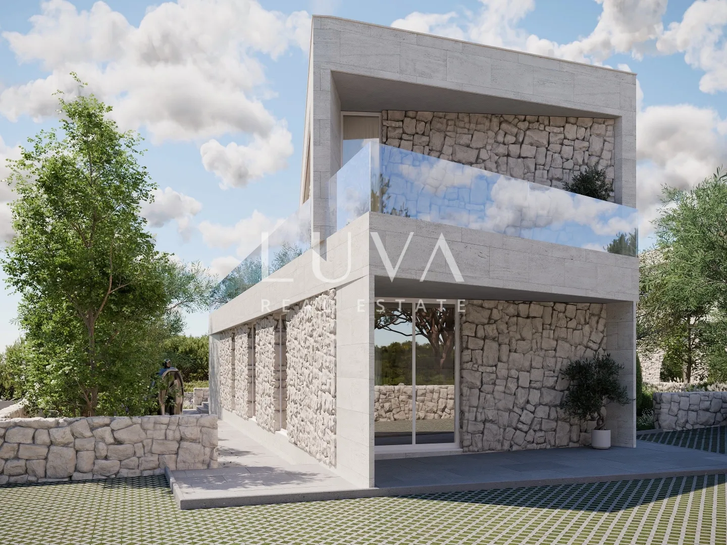 trogir, sevid, luksuzna vila 258m2, uz more na prodaju - slika 6