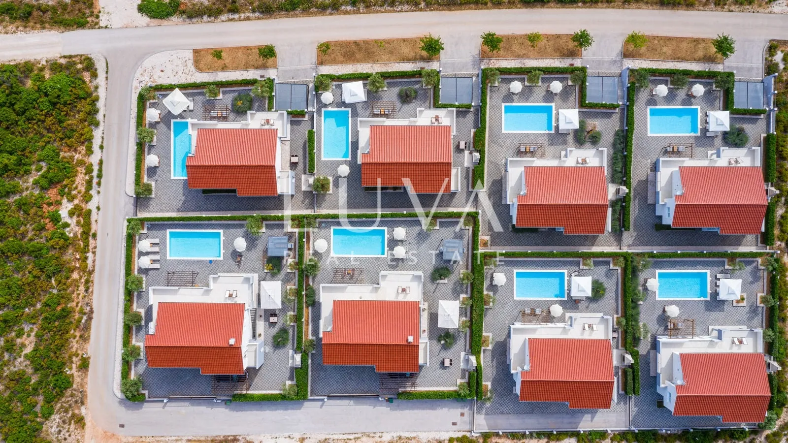 debeljak, zadar, resort, 8 kuća s bazenom na prodaju, investicija - slika 3