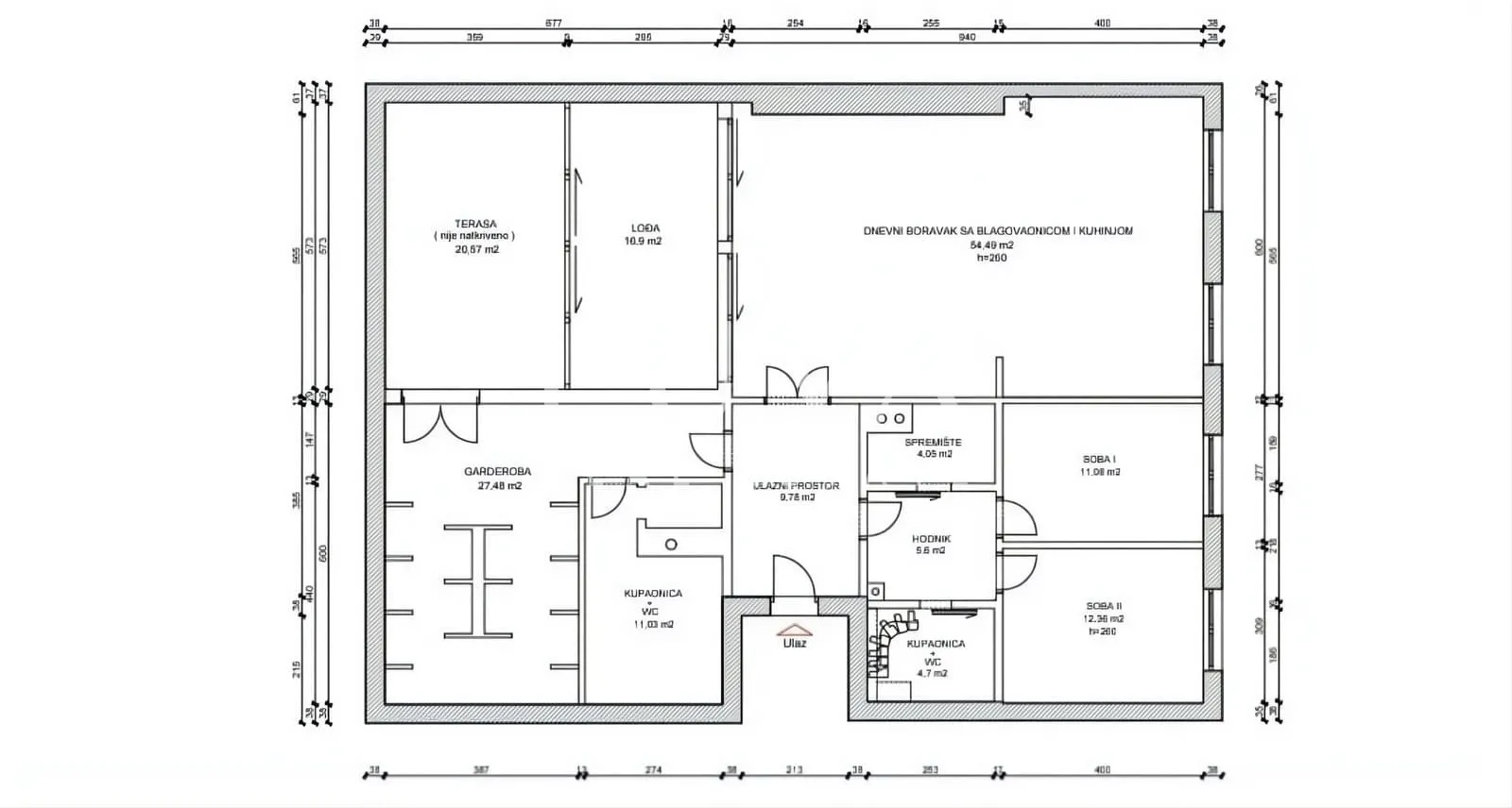 zagreb, vrbani, luksuzan penthouse 200m2 na prodaju - slika 20