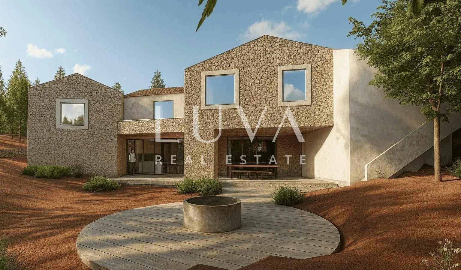 krk, vrbnik, luksuzna vila s bazenom na osami na prodaju - slika 3