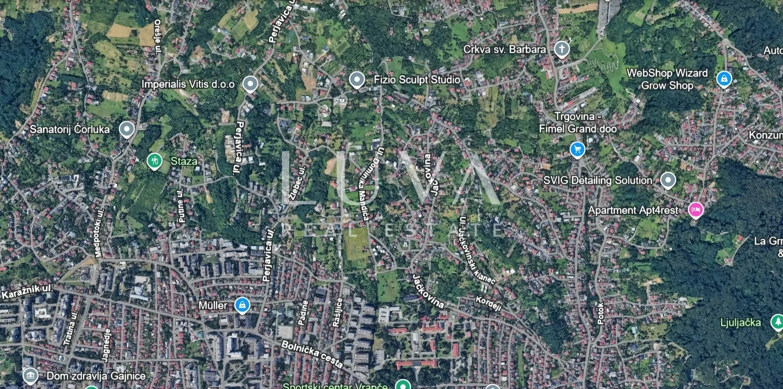 zagreb, gornje vrapče, građevinsko zemljište 600m2, prodaja - slika 1