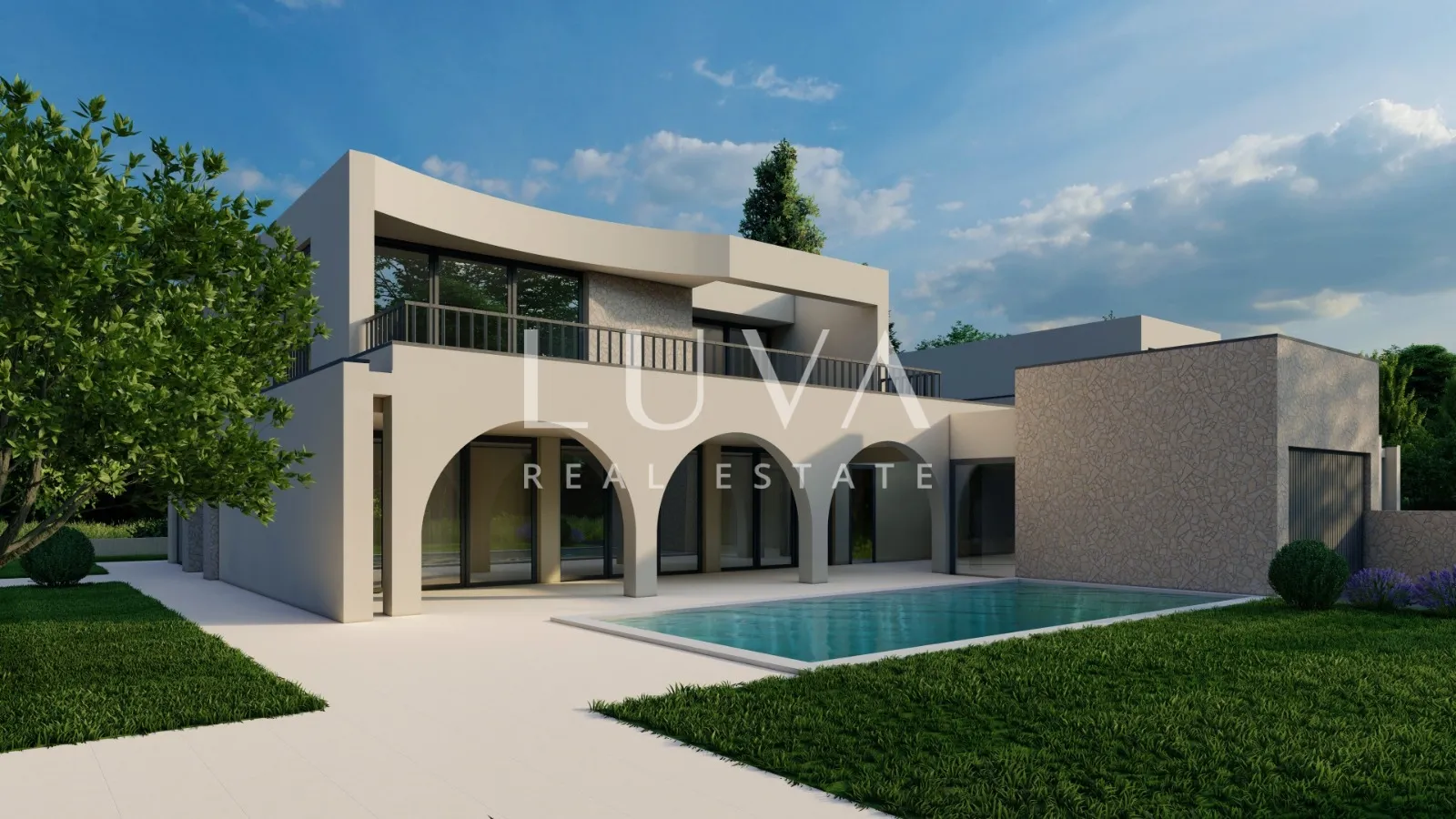 istra, kaštelir, luksuzna kuća s bazenom i pogledom na more, nkp 244 m² - slika 12