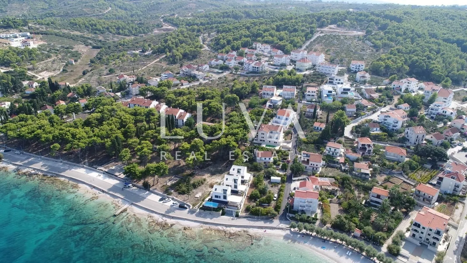 sutivan, otok brač, luksuzna kuća blizu mora u izgradnji na prodaju - slika 3