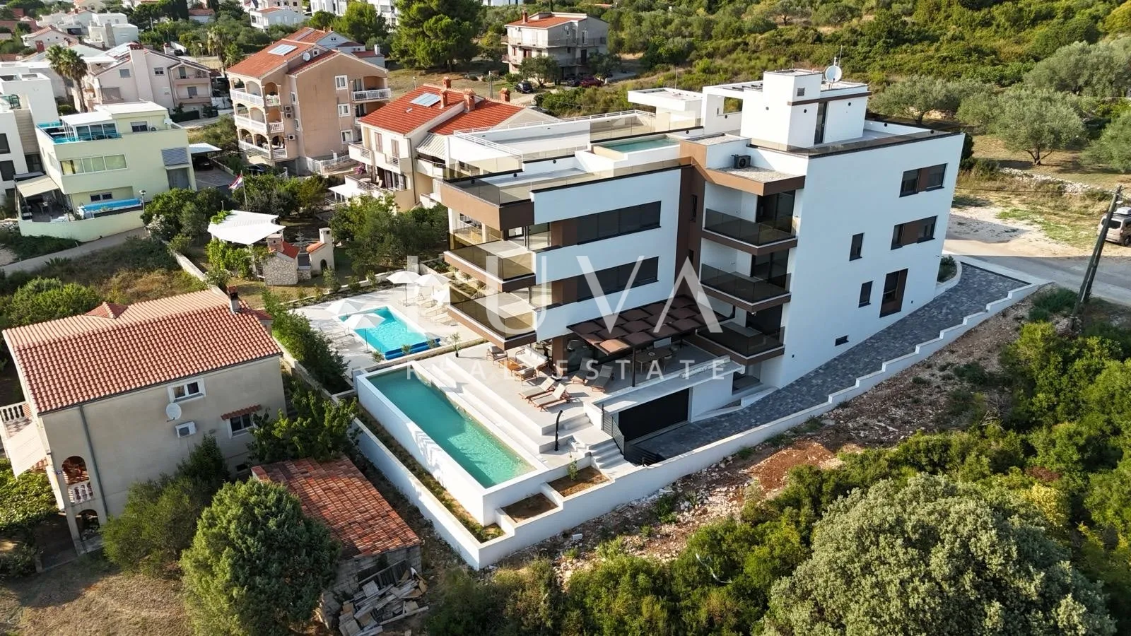 zadar, kožino, luksuzan stan s bazenom u novogradnji na prodaju - slika 17