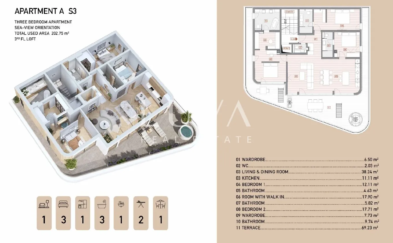 opatija, luksuzan penthouse s pogledom, zgrada a stan s3, prodaja - slika 10