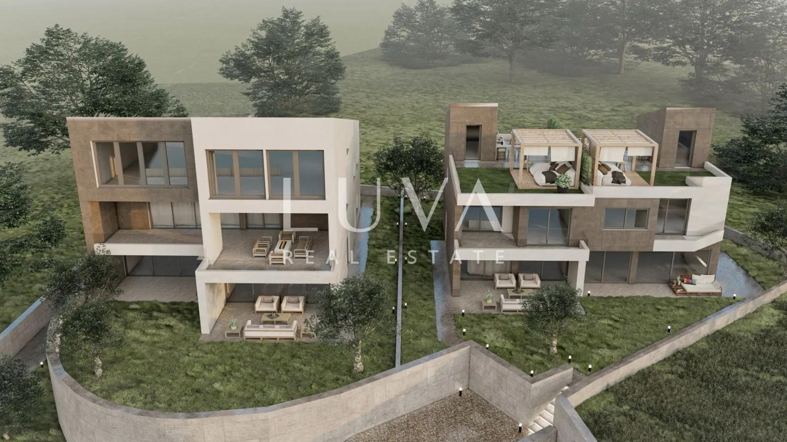Opatija, Matulji, stan 138 m2 s pogledom na more, prodaja