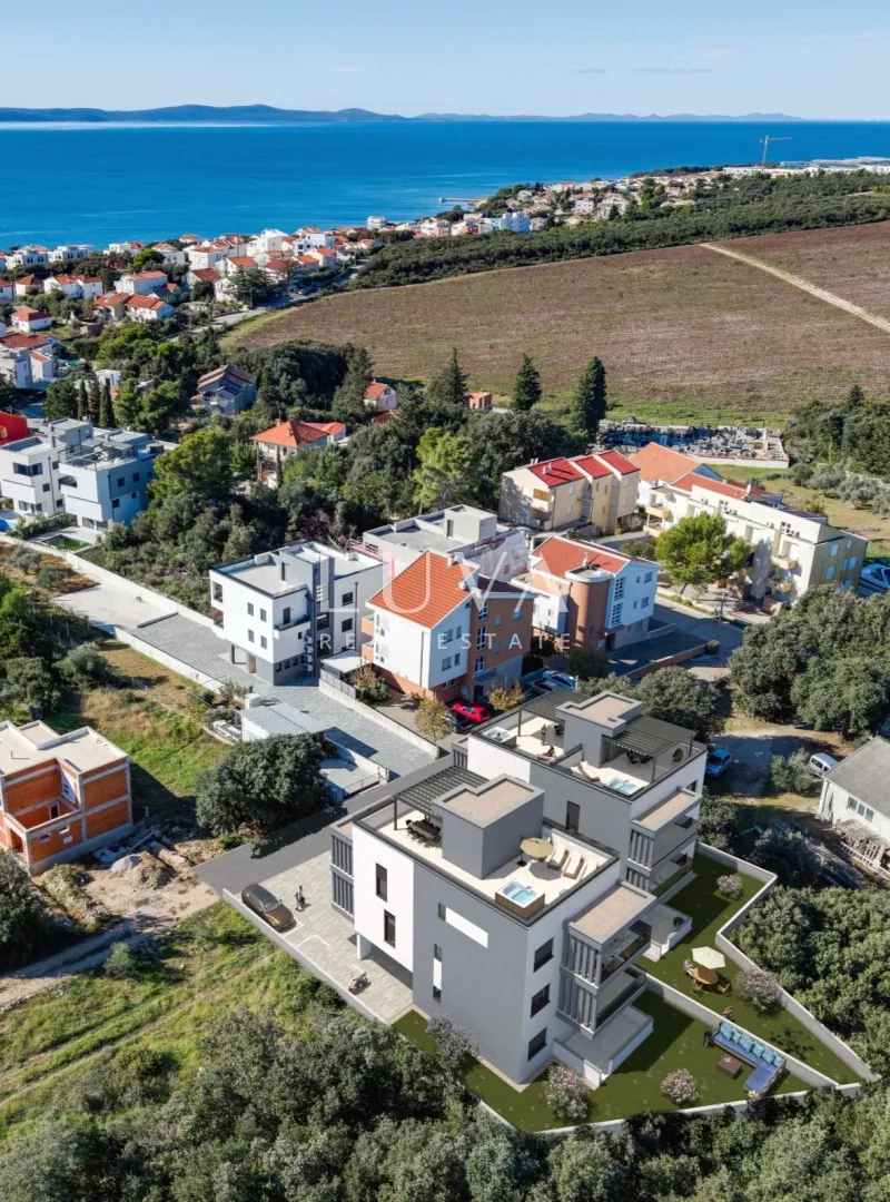 zadar,petrčane, luksuzan stan s pogledom na more, 76 m2 na prodaju - slika 5