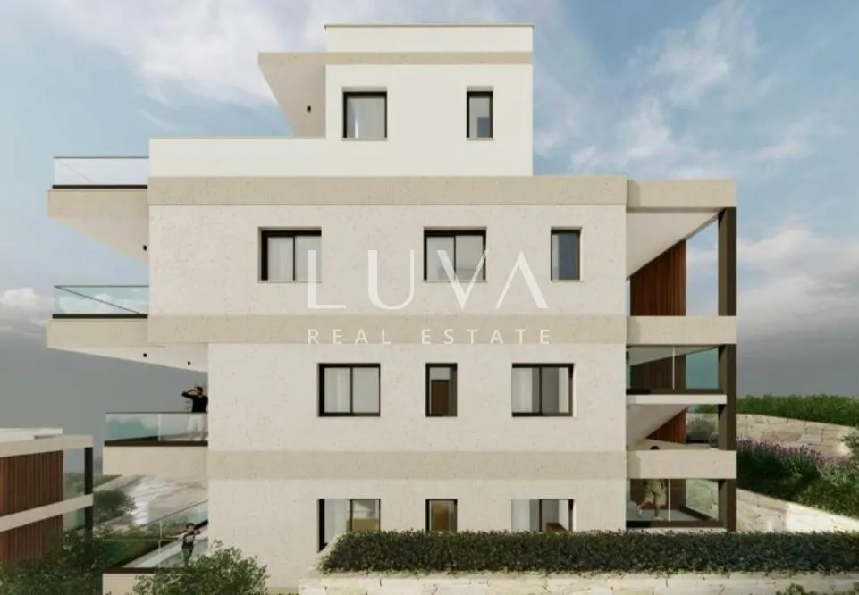 čiovo, novogradnja s pogledom na more, stan gz/s3 nkp 62 m2 - slika 4