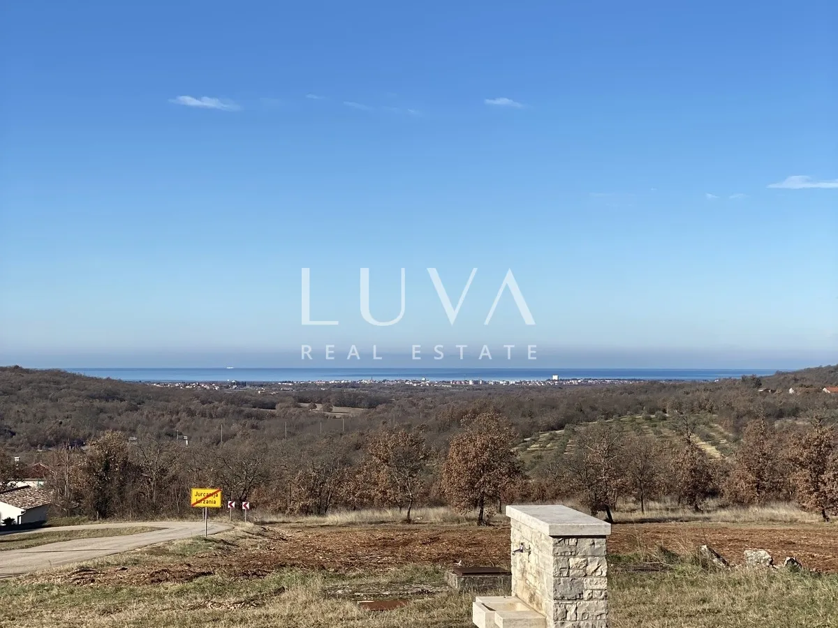 istra, buje, građevinsko zemljište 3906 m2 za gradnju vile na prodaju - slika 2
